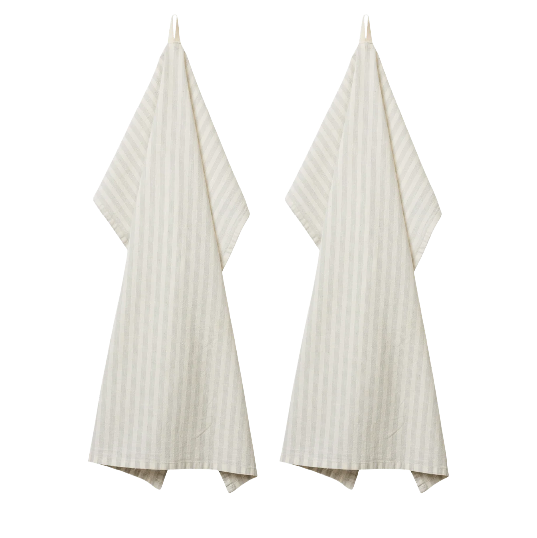 tea towels, mint