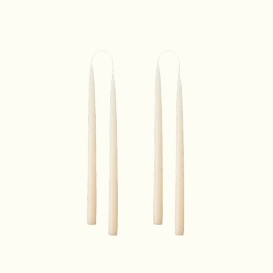 candles in off white