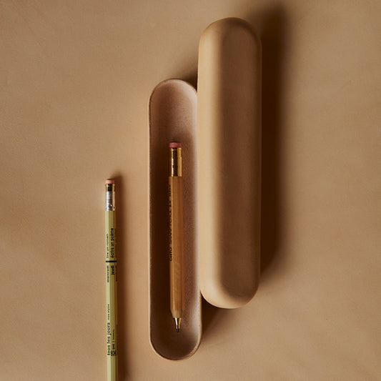 leather pencil case