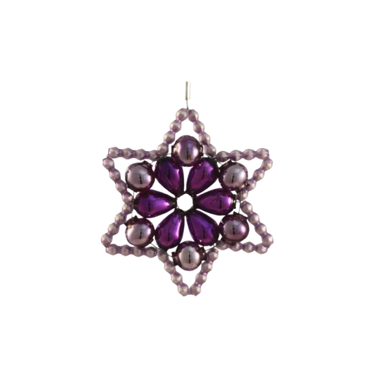 petal star, plum