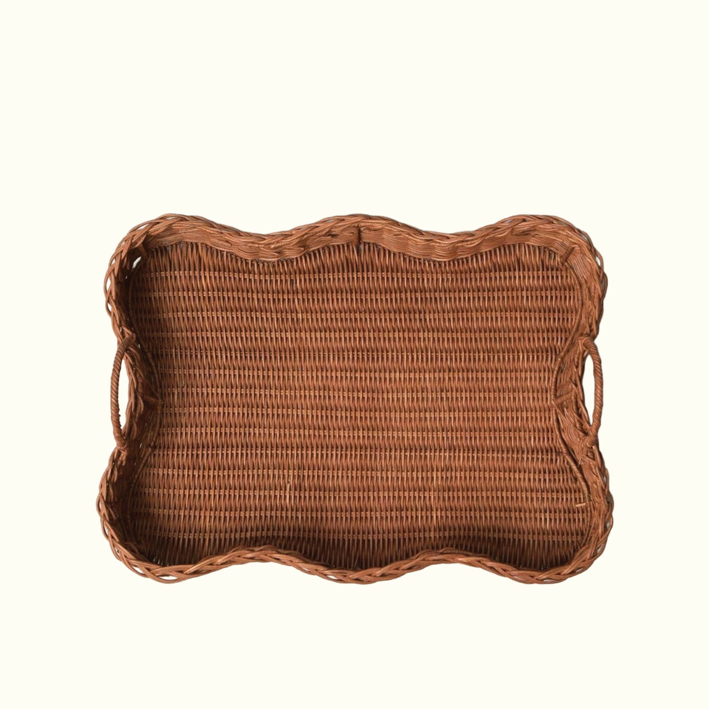 tray in rattan