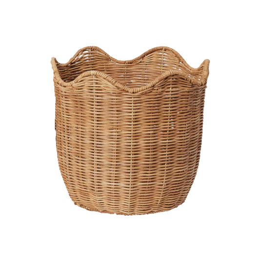 rattan basket, large
