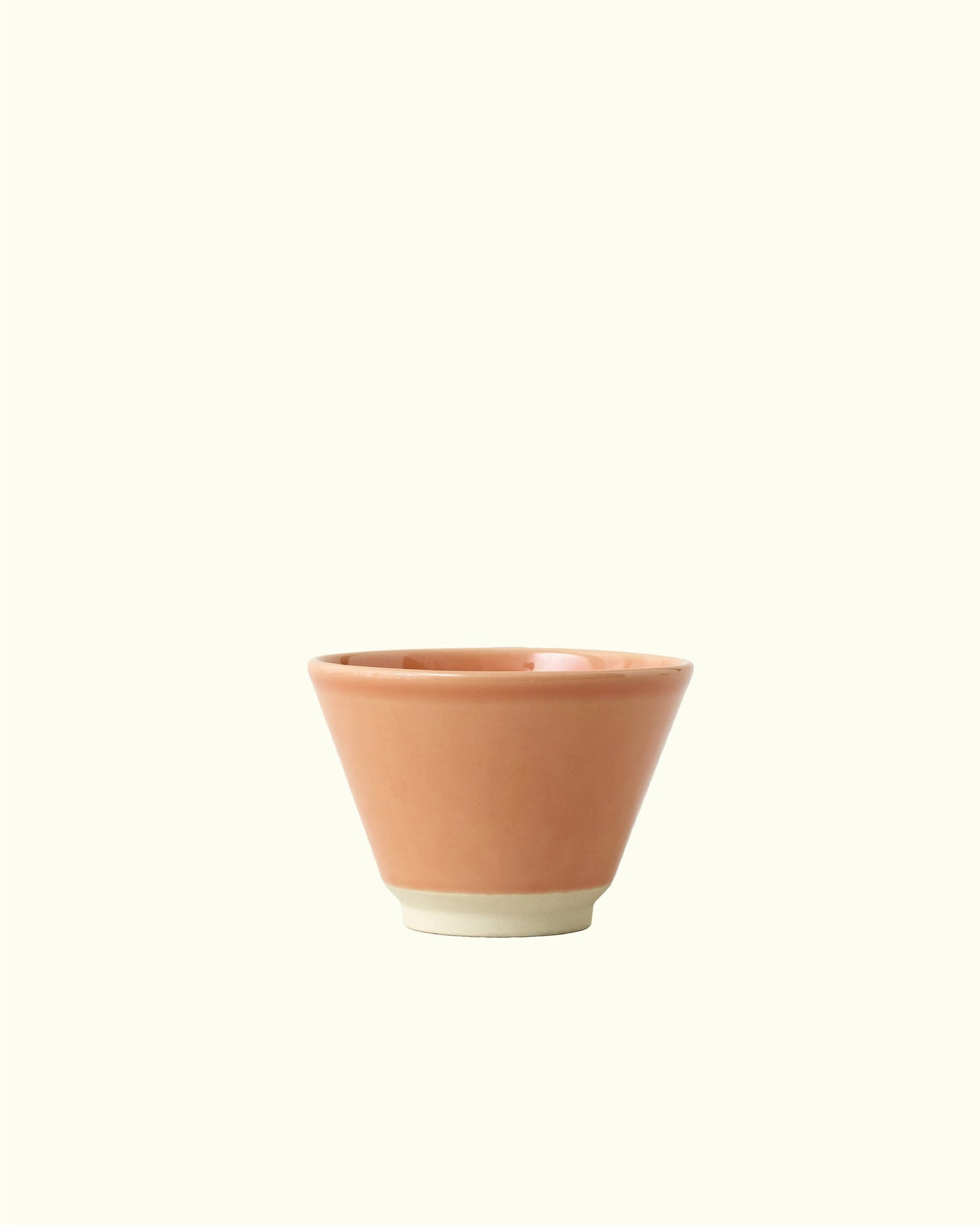 small memphis bowl in terracotta