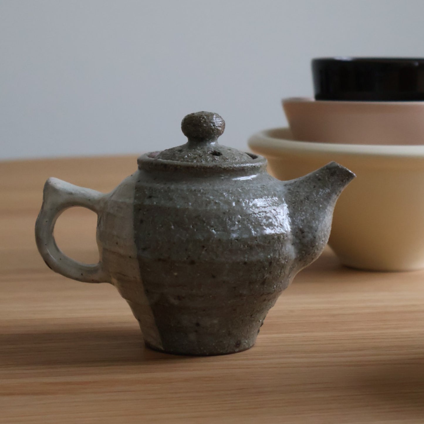 korean ceramic mini teapot